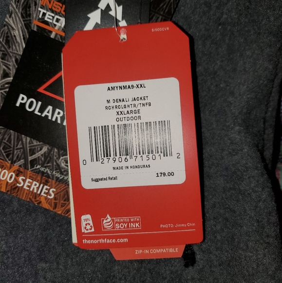 **02/24/20 ** 24 HOUR SALE** NWT TNF Denali Fleece - Picture 3 of 4